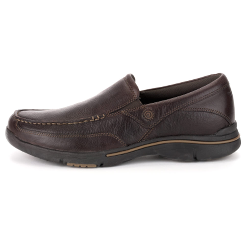 Rockport Slip-Ons Herre Mørke Brune - City Play Eberdon - LESZ96185